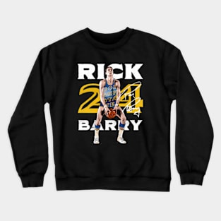 Rick Barry en State Free Throw Crewneck Sweatshirt